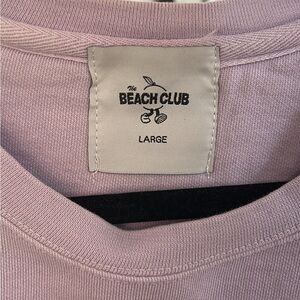 The beach club sweatshirt